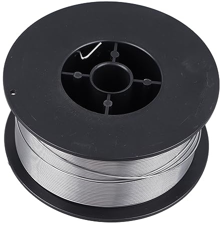 Flux Cored Wire 1.0mm, Gasless Flux Cored Welding Wire, Carbon Steel 1.0mm 1KG Spool Gasless Carbon Steel Mig Welding Wire for Gas, Welding Wire