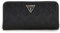 GUESS Adelard SLG Large Zip Around Wallet Black