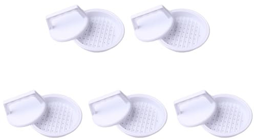 Fiorky 5pcs Burger Press, Kitchen Tool Stuffed Burger Press Grilling Accessory Burger Press Patty Maker Burger Press Meat Grill BBQ Burger Maker Mould for BBQ,Stuffed Burgers,Beef Burger