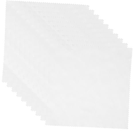 Générique 50 Pièces tissu de verre d'oeil lingettes chiffon de nettoyage pour lunettes écran screen cleaner vitre chiffon de nettoyage de lunettes chiffon d'essuyage de lentille