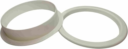 Xevinas Accessoires de piscine - Anneaux de support pour sacs filtrants Desjoyaux - Anneaux intérieurs et extérieurs en plastique ABS robuste - Pièces de rechange pour sacs filtrants (A+B)