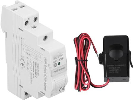 Contatore di energia intelligente Controllo APP Potenza Monitoraggio KWH Monitoraggio dell'utilizzo dell'elettricità in tempo reale per elettrodomestici Dispositivi ad alta