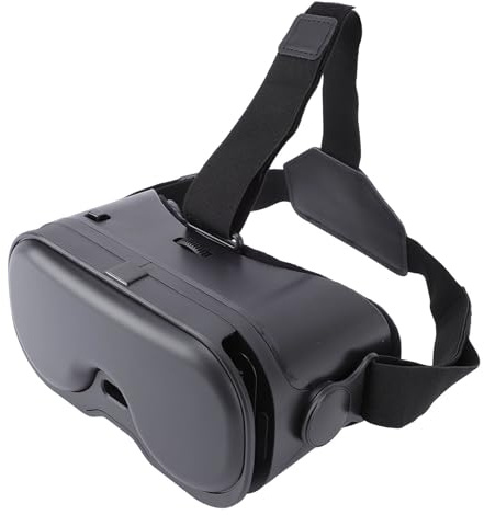 Zunate 3D VR-headset med Bluetooth-kontroll, 3D VR-glasögon med 120° FOV Justerbar, för Telefon Kompatibel med 5 Till 7 Tum (BLACK)