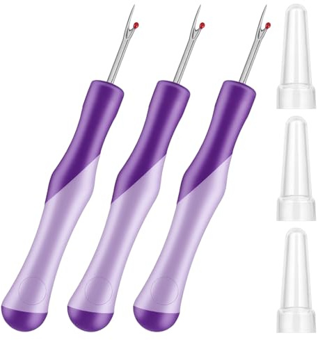 Seam Ripper, Needle and Thread Seam Rippers, Seam' Ripper and Thread Remover, Stitch Remover Unpicker Tool, for Hand Sewing, Crafts and Knitting Seam' Removers