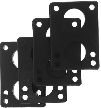 HEMOTON 4 St Gummidämpande Skateboard Riser Pads för Truckar Elastiska Stötdämpare och Distansbrickor för Vibration Stötabsorbering och Hjälp Wheelbite på Longboards och Cruiserbrädor