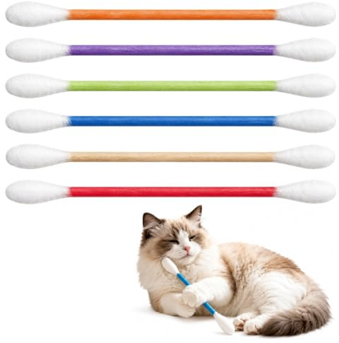 Aonuy Catnip Toys for Cats - 6 Pcs Giant Q Tip Cat Chew Sticks, Cat Toys for Indoor Cats Adult, Interactive Catnip Kicker for Kitten Teething, Durable Felt Kitty Toy