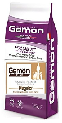 Gemon Breeders Regular Alimento Completo per Cani uso Allevatori 20 kg