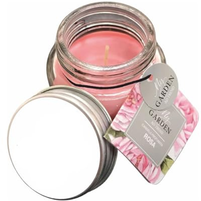 Regalami.shop set di 24 candele profumate personalizzate con il tuo logo per regalo promozionele, gdget, bomboniera e tante altre occasioni + 24 eleganti scatole da regalo