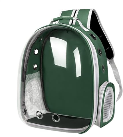 Sac à Dos de Transport pour Chien | Sac à Dos Transparent pour Chiot et Chaton – Sac de Transport Respirant et Confortable pour l'extérieur, Chats et Petits Chiens