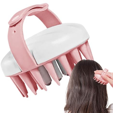 Vuggdt Shampoo-Kopfhautbürste, Haar-Shampoo-Bürste, Kopfschrubber, Massagewerkzeug für Männer und Frauen, tragbarer Haarwaschkamm