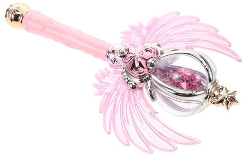 SOPOTUTU Leuchtender Feenstab für Musik und Licht Geburtstagsfeiern Cosplay und Kreative Rollenspiele Kinderzauberstab mit Flügeln