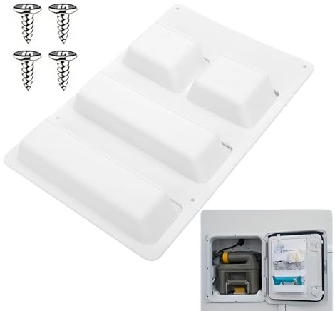 Generico Contenitore da Parete - Organizer Porta Camper Salvaspazìo | Portaoggetti WC Camper Design a Strati | Per Barca Roulotte Cucina Bagno Forniture Pulizia Accessories