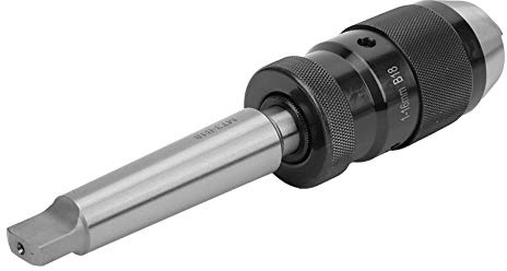 aqxreight Portabrocas de Torno, Accesorio Cónico Autoajustable de 16mm con Mordazas de Biela MT3 B18, Tuercas, Disparador de Portabrocas de Torno, Fresadora, Hardware