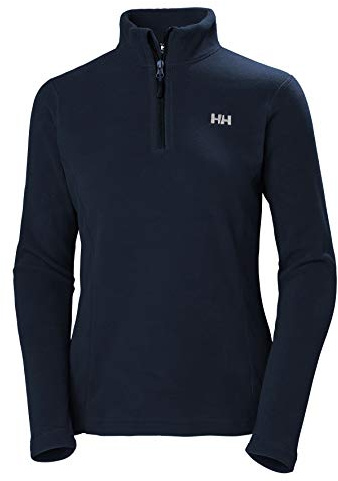 Helly Hansen Femmes W Daybreaker 1/2 Zipper Fleece, Bleu Marine, XS