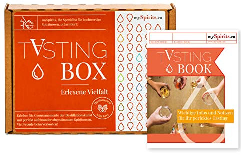 Tasting-Set „Whisky Klassiker“ Probierset für Einsteiger / 40-46% vol / 10 x 0,02 l in Box mit Booklet