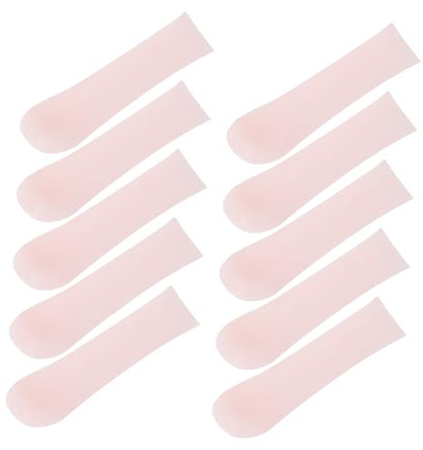 TOKIDNY 10st Zubehör Für Ohrstöpsel Abdeckungen Für Ohrenreiniger Sichtbare Ohrschaufelspitze Zubehör Zum Entfernen Von Wachs Ohrstöpsel-abdeckung Ohrenschmalzentferner Rosa Kieselgel