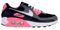 NIKE Air Max 90 Men's Trainers HF9190 (Black/White/Iron Grey/Sunset Pulse 001) UK 11 (EU 46)