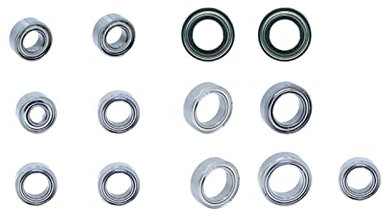 Genérico Accesorios Kit de rodamientos de Bolas de Acero Inoxidable for Carrete de Pesca, Kits de rodamientos de carretes giratorios C3000HG C3000S / 02434 02790 Rodamientos(02434)