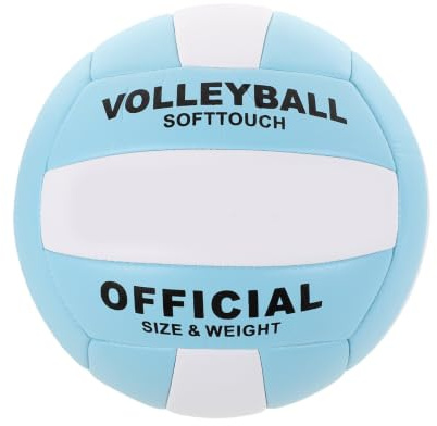 Luxshiny Pallone da Pallavolo Indoor 5 Cuciture a Macchina e Tecnologia Anti-scoppio per Allenamento e Partite Competitive Adulti