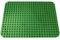 APOSTROPHE Games Building Block Base Plates for Large Blocks 38.1 cm x 26.7 cm Green Baseplate, Compatible with Leading Brands, (1x Green)