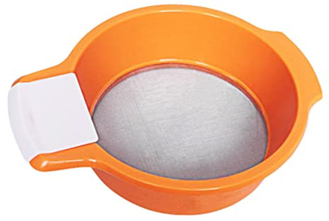 GOOHOCHY 1pezzi Setaccio Inossidabile Per Giardinaggio Strumento Multifunzionale Per Setacciare e Facile Usare e