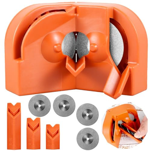 Gatphy Professional Drill Bit Sharpeners Multipurpose Drill Bit Sharpener Drill Bit Sharpener Tool for HSS Drill Bits, Carbide Drill, Twist Drill Bits, Cobalt Drill Bits Kitchen Cutter