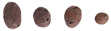 Mingzhe Hydroponic Clay Pebbles Växtmedia Anion Clay Rocks 1,5 Cm Rund Oval för Hydroponiskt System Jordfri Kultur