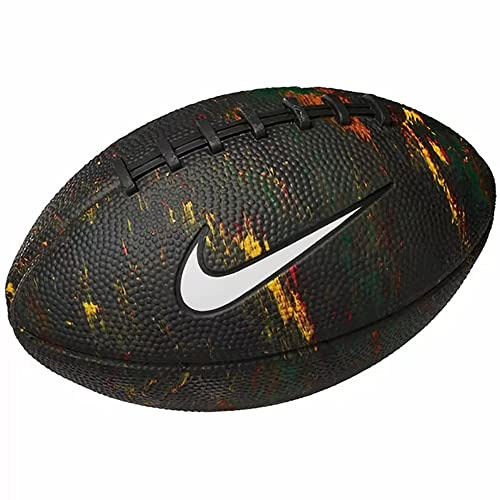 Nike Playground FB Mini NN Deflated Football aus Gummi in der Farbe Multi-Black-White, Größe: 5, N.100.4474.924.05