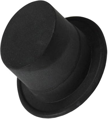 WENGU Chapeau haut de forme pour adulte - Noir - Panama - Magie - Halloween - Costume - Jeu de rôle - Haut de gamme pour jeux de rôle