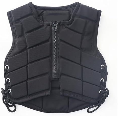 Giubbotto protettivo per equitazione, gilet Gilet da equitazione unisex for adulti, armatura da equitazione imbottita, protezione for il corpo da equitazione for la sicurezza, for uomo e donna(2XL)