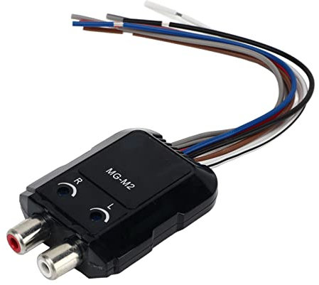 Zohisin convertitore da Alto a basso convertitore da Alta Bassa 18 0 × 13 0 × 3 convertitore di auto convertitore di uscita linea Canale Alto a basso convertitore stereo per