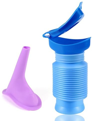 Orinatoio d'emergenza, Orinatoio Portatile 750 ML, Riutilizzabile Bottiglia Portatile per Auto, Campeggio, attività All'Aperto, Viaggi, Orinatoio, Traffico e accodamento