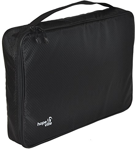 HOPEVILLE Tasca per camicia per camicie, magliette e camicette, borsa per abiti di alta qualità per un trasporto sicuro in valigia, borsa da viaggio o bagaglio a mano