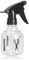 Botella de pulverización de peluquería de plástico reutilizable de 200 ml, para plantas pulverizadoras de agua de flores, botellas de pulverización vacías transparentes, profesional y atacante