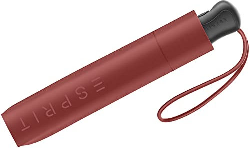 Esprit Taschenschirm Easymatic Slimline Auf-Zu Automatik HW 2022 - russet brown