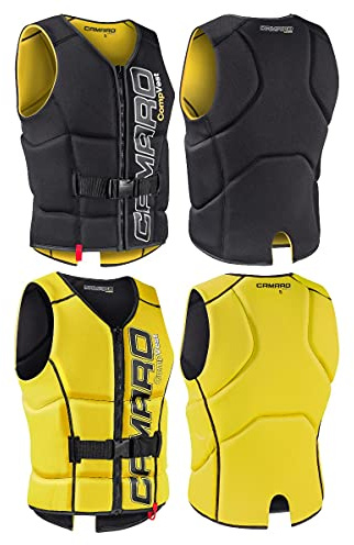 Camaro Comp Slasher Neopren Prallschutz Oberteil Wakeboard Kite Wasserski bis 6XL (48 (S))
