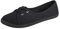 Elara Damen Ballerinas Sneaker Schnürer Chunkyrayan BD1413-BL Black-37