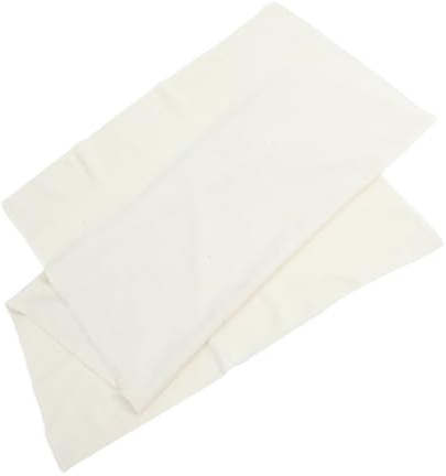 Housoutil Tessuto di Ricamo in Lino per Ricamo Ampio Spazio Lavabile Beige e Forniture per Progetti per Cucito Artigianale