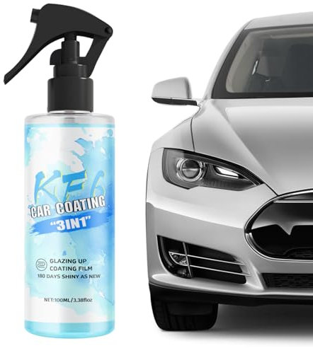 Spray de scellement pour voiture - 100 ml - Liquide de protection pour peinture, jantes, intérieur, phares et diverses applications extérieures sur voiture, bateau et