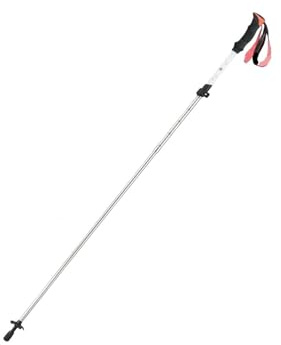 Genérico Bastones de esquí Fibra forjada for Fondo, travesía y(White)