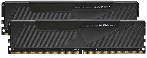 KLEVV Bolt X DDR4 16GB (2X 8GB) 3600MHz CL18 Kit de Memoria RAM para Gaming XMP 2.0 Non-RGB Alto Rendimiento Overclocking 18-22-22-42