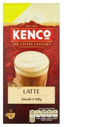Kenco Latte - 5 sachets - Lot de 3
