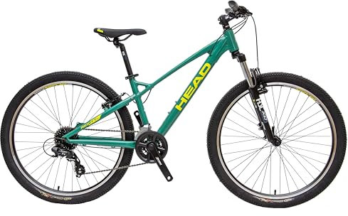 HEAD Unisex Jugend Ridott 1.0 26 Kinder-Mountainbike, grün/gelb, 36
