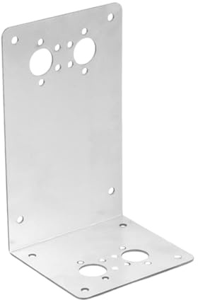 Inscrip Parking Heater Mount Plate, Car Parking Heater Wall-Mounted Vehicle External Mounting Base Bracket Mounting Bracket for Parking Heater, Silver