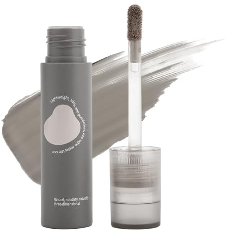 Erinde Barra de Contorno Facial Líquido, Stick de Maquillaje Multiuse para Esculpir y Definir el Rostro, Iluminador y Corrector de Tono Natural, Textura Suave con Brocha Integrada, Larga Duración #102