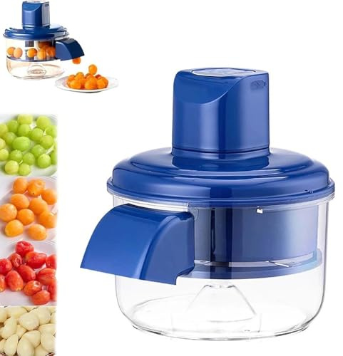 Electric Grape Peeling Machine, Automatic Garlic Peeler Machine & Fruit Skin Remover Tool, Rechargeable Kitchen Aid Peeler for Grapes, Cherry Tomatoes, Small Fruits