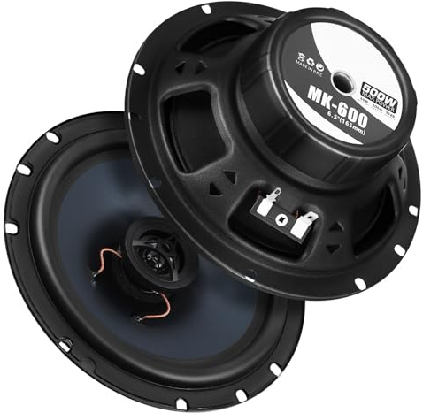 Parliky Altavoces Coaxiales para Coche Sistema de Sonido Potente y Equilibrado Reemplazo para Puertas de Automóvil Alta Potencia para Mejora de Audio