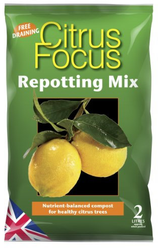 Growth Technology Repotting Mix Orchid Houseplant Cactus Citrus Bonsai Carnivorous African Violet (Citrus 2L)