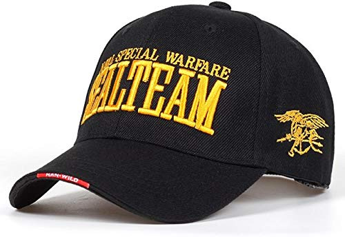 QOHNK New Us Navy Seal Team Tactical Caps Mens Army Baseball Cap Gorras Adjustable Bone Snapback Hat Outdoor Golf Hats
