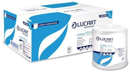 Einmalhandtücher Strong 155 ID, reine Cellulose, Hochweiß, 155m, 20 x 28 cm, 1 VE